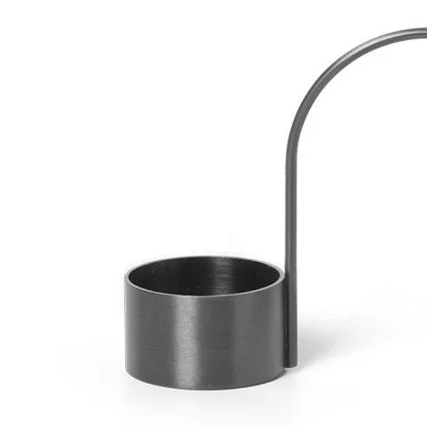 Tealight holder Balance Black Brass - ferm LIVING