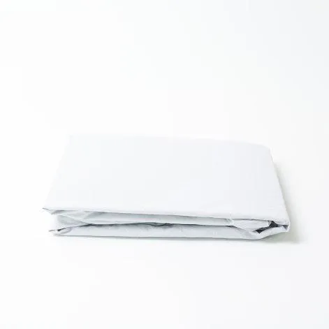 LAKAN silver, fitted sheet 90x200+30 cm - lavie
