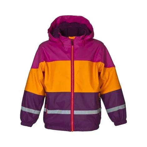 Mogli winter rain jacket dark purple - rukka