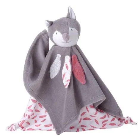 Cuddle cloth fox pink (GOTS) - kikadu 