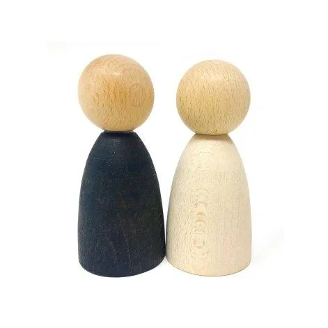 Figurines en bois Nins Adult Light Wood - Grapat