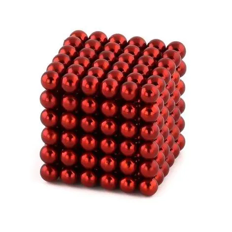 Boules magnétiques rouges - Neoballs