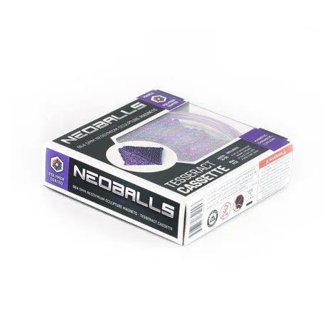 Magnetic balls purple - Tesseract Cassette - Neoballs
