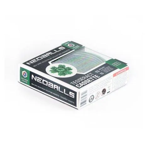Magnetic balls green - Tesseract Cassette - Neoballs