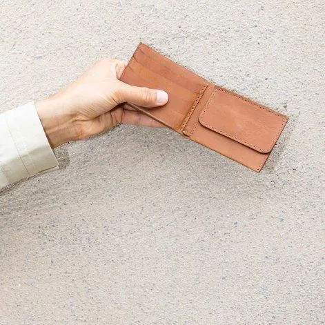 Flaches Wallet Brown - Park Bags