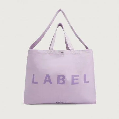 Canvas Shopper purple haze - Gray Label