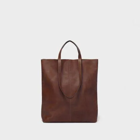 Straps Tote Bag Dark Brown - Park Bags