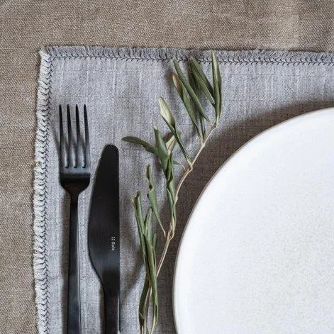 Placemats set of 2 gray - Hey Jule