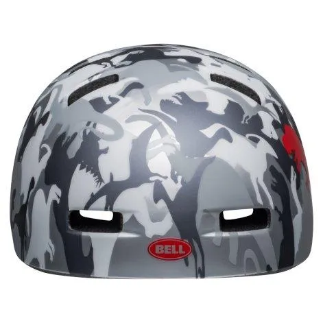 Lil Ripper Helmet matte gray/silver camosaurus - Bell