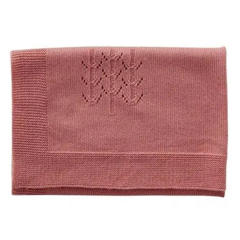 Couverture de poupée tricotée - rose - by ASTRUP