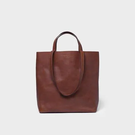 Small Tote Bag Dark Brown - Park Bags