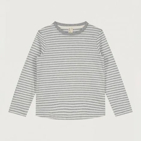 Shirt Grey Melange Off White - Gray Label