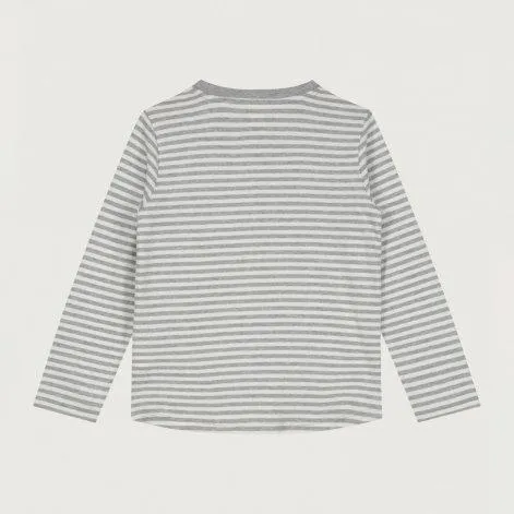 T-Shirt Grey Melange Off White - Gray Label