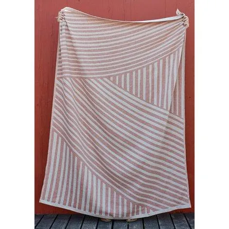 Hamam towel Ole rust/offwhite 135x180 cm - lavie