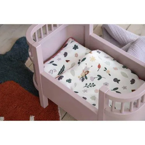 Sebra doll bed + mattress, blossom pink - Sebra
