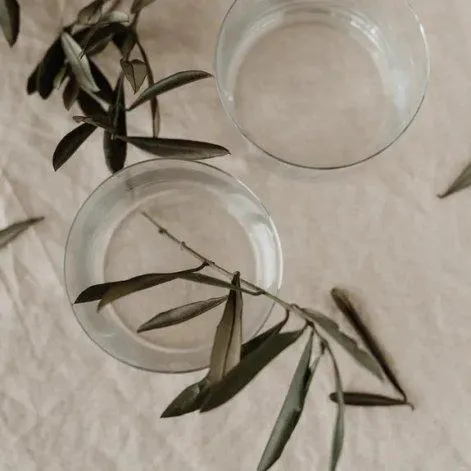 Drinking Glass Set of 2 Herz White - Eulenschnitt 