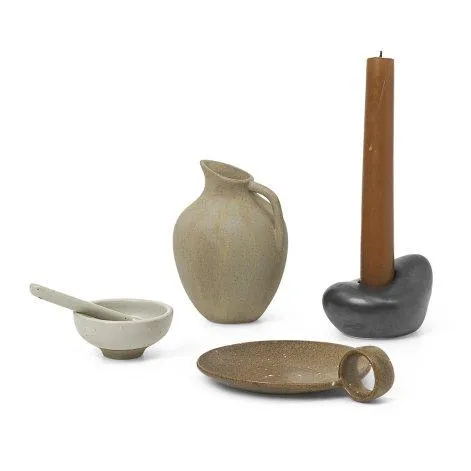 Advent Gifts Set of 4 ceramic Mixed - ferm LIVING