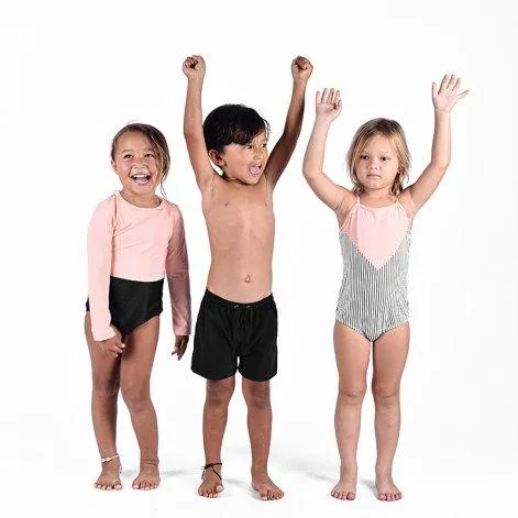 Lean Kinder Boardshorts Black - MAIN Design