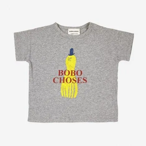 T-Shirt pour bébé Yellow Squid - Bobo Choses