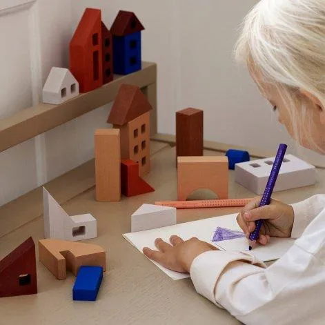 Little Architect Blocks Dusty Brown - ferm LIVING
