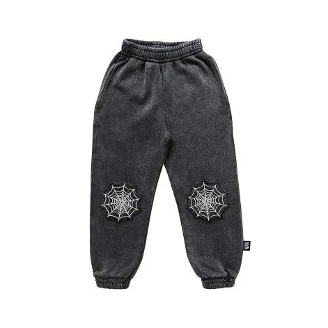 Sweat pants spider web patchwork Vintage Grey - Little Man Happy