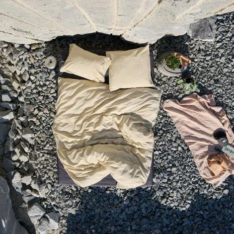 Leon Mineral comforter cover 160x210 cm Soya - lavie