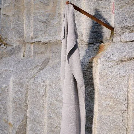 Tilda Mineral Shower Towel 70x140 cm Carbon - lavie