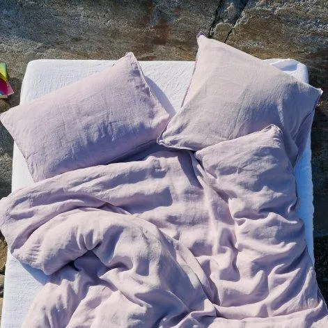 Linus Lavendel Uni Kissenbezug 40x60 cm - lavie