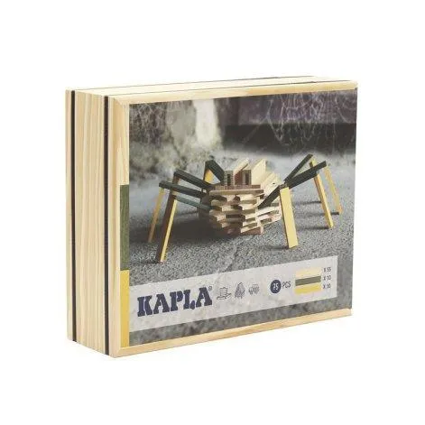 Jeu de construction araignée 75 pièces Nature, Jaune, Vert - Kapla