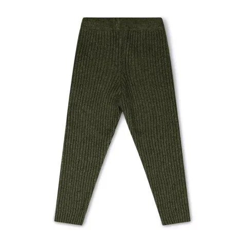 Leggings rib knit Loden Green - MATONA