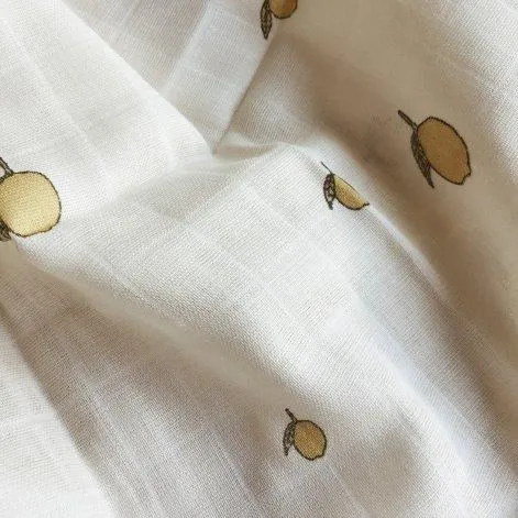 Cloth muslin set of 3 Lemon - Konges Sløjd