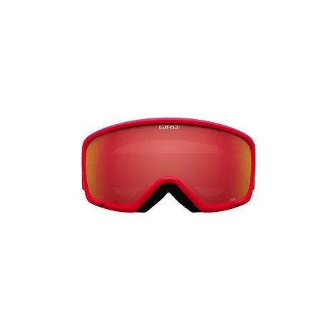 Skibrille Stomp Flash red/white wordmark;amber scarlet S2 - Giro