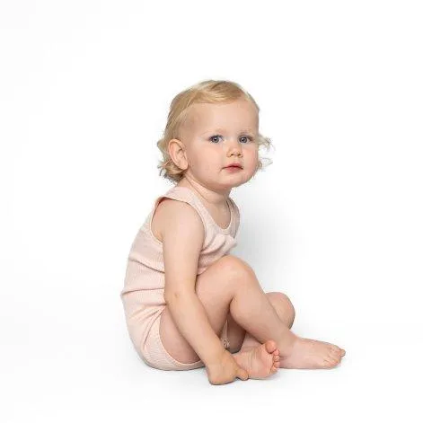 Body bébé Bornholm soie Sweet Rose - minimalisma