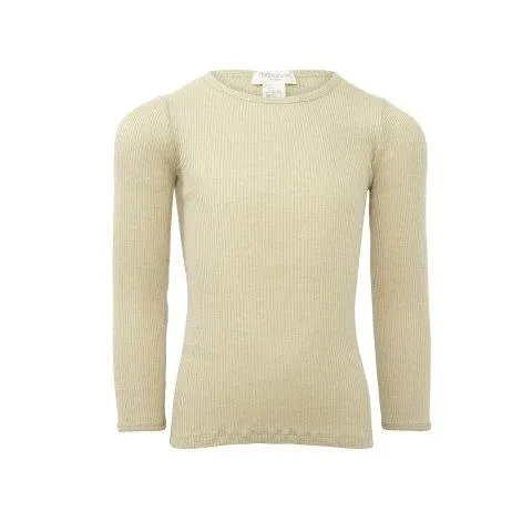 T-shirt manches longues Bergen soie Pear Sorbet - minimalisma