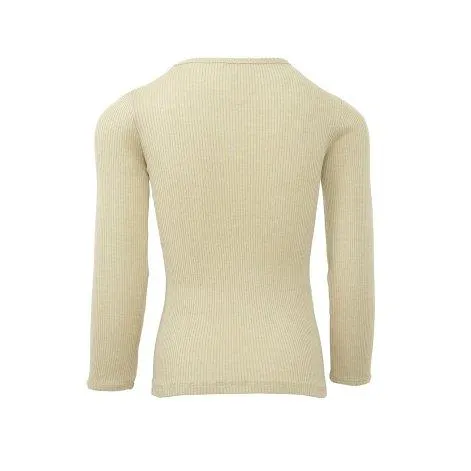 Long-sleeved shirt Bergen silk Pear Sorbet - minimalisma