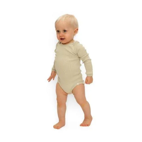 Baby bodysuit Bono silk Pear Sorbet - minimalisma