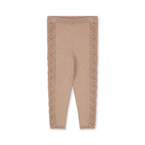 Knitted trousers Cabby Gots Peach Blush - Konges Sløjd