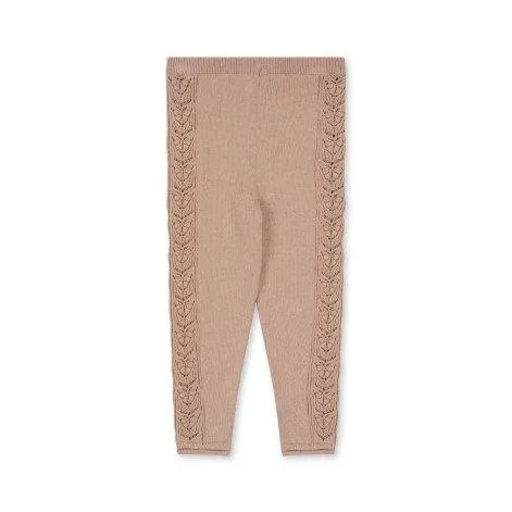 Knitted trousers Cabby Gots Peach Blush - Konges Sløjd
