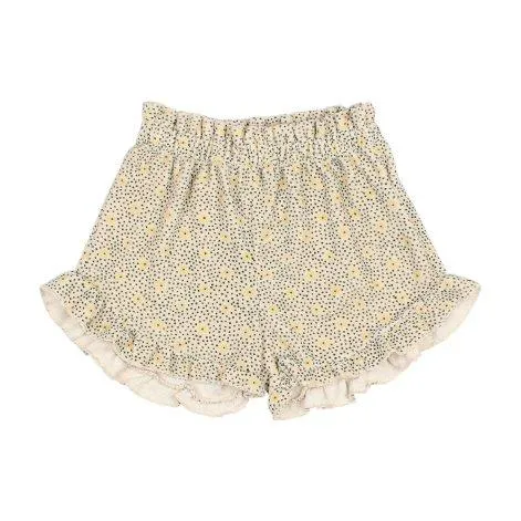 Shorts Flower Dots Sand - Buho