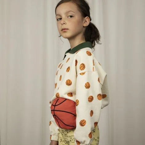 Pullover Basketball Offwhite - Mini Rodini