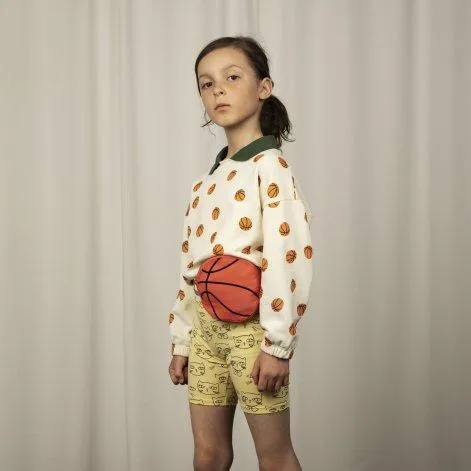 Pull Basketball blanc cassé - Mini Rodini