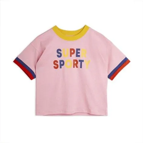 T-shirt Super Sporty rose - Mini Rodini