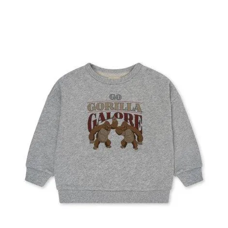 Loupy Lou Grey Melange sweater - Konges Sløjd