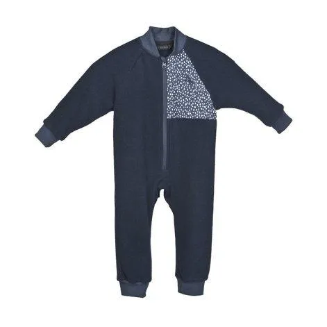 Kinder Fleece Overall Tosca dress blue - rukka