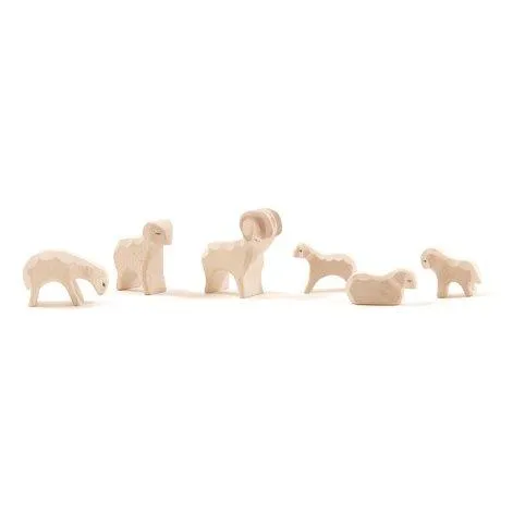 Ostheimer Groupe de moutons Mini 6 pièces - Ostheimer
