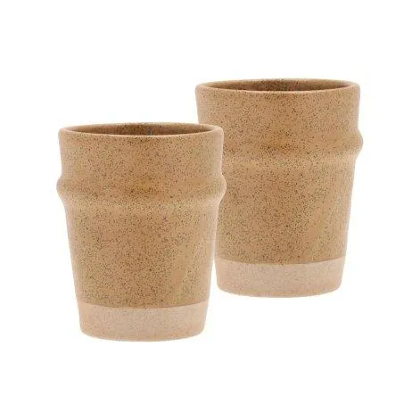 Coffee mug Evig, 2 pieces, Brown - Villa Collection