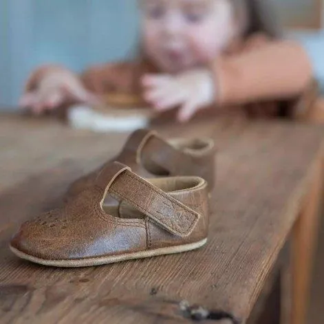 Baby Pre Walker shoes Ursin&Flurina oakbrown - Cervo Volante 