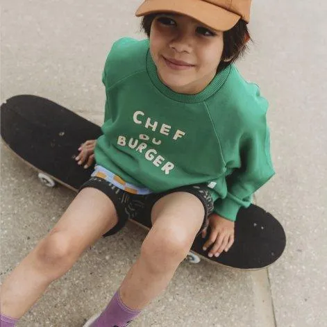Sweater Chef Du Burger Mint - Sproet & Sprout