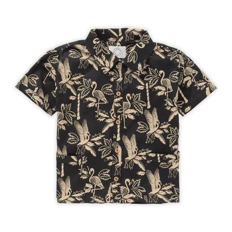 Chemise Tropical Print Black - Sproet & Sprout