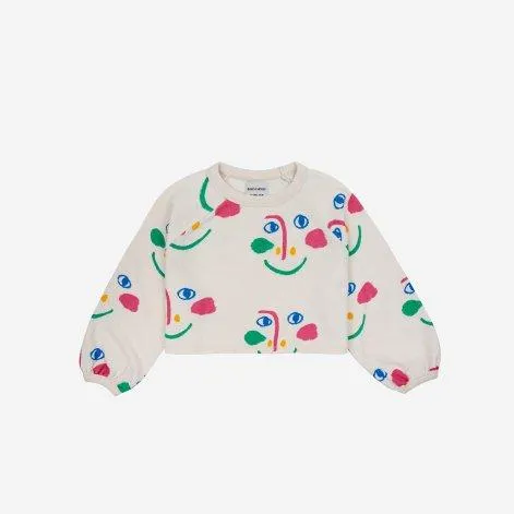 Sweat-shirt Smiling Mask all over - Bobo Choses